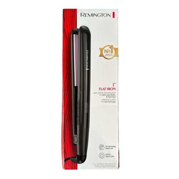 Remington 1” Ceramic Flat Iron — BRAND NEW - Picture 1 of 6